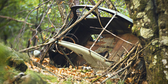 hidden Citroen 2CV